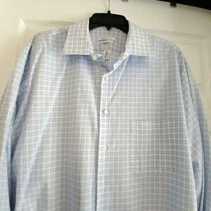 Van Heusen Mens Long Sleeve Shirt Size 17